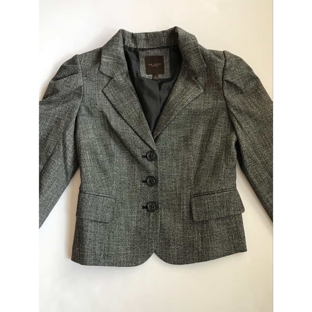 The Limited Collection Women’s Tweed 3 Button Blazer Size XS